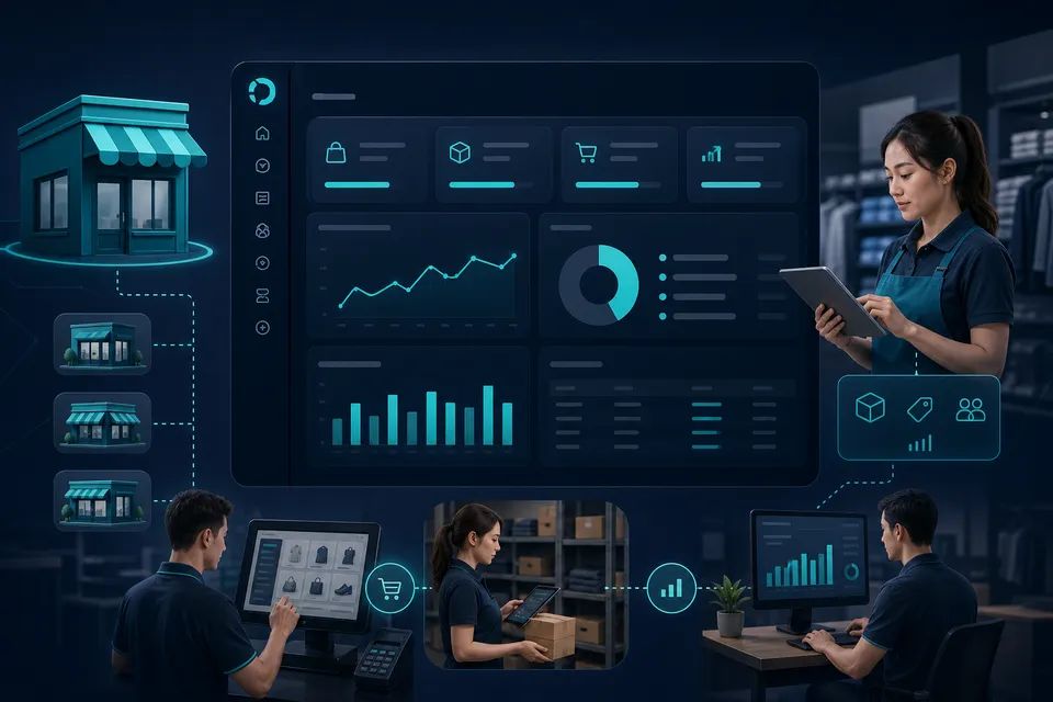 Store operations portal — POS, inventory, and sales management